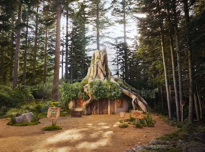 You can stay in Shrek's swamp on Airbnb this Halloween. 