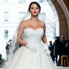 Selena Gomez's 'Only Murders in the Building' wedding dress was meant to throw off fans.