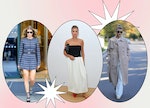 Three different Sofia Richie quiet luxury styles to try as thrift bundles.
