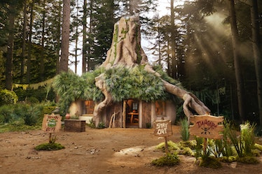 You can stay in Shrek's Swamp on Airbnb this Halloween. 